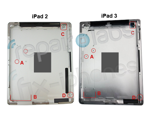 Nắp lưng cho iPad 3
